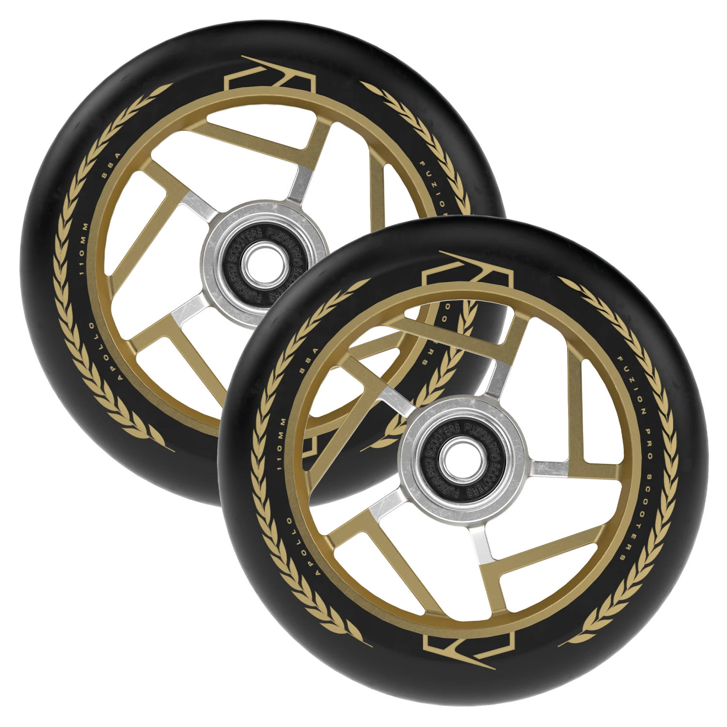 Fuzion Apollo Wheels - 110mm X 24mm - Image 5