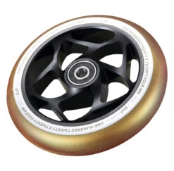ENVY 120MM GAP CORE WHEEL - BLACK/GOLD -Ride Pro Shop Black GD angle 41212.1598294347 91468.1640366368
