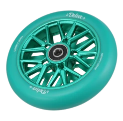 Envy Delux Wheel -Ride Pro Shop Delux Wheels Teal Angle 50509.1669233214 51622.1674594732