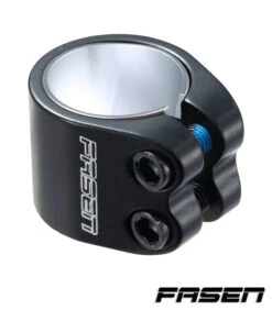 FASEN 2 BOLT CLAMP OVERSIZED BLACK