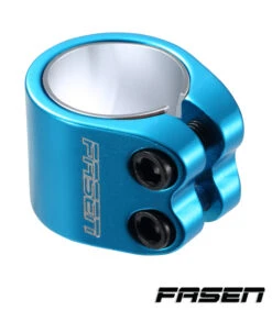 FASEN 2 BOLT CLAMP OVERSIZED TEAL -Ride Pro Shop Fasen 2 bolt Teal Rear Shim 03265.1480718640 25363.1640363778