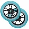 ENVY - 100MM WHEELS (PAIR) - BLACK / TEAL -Ride Pro Shop JG6ZmB8w 17329.1608762206 77517.1640364539