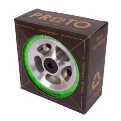 Proto Sliders 110mm -Ride Pro Shop STARBRIGHT GREEN PRODUCT PHOTO RETAIL PACKAGE scaled 25481.1647194961