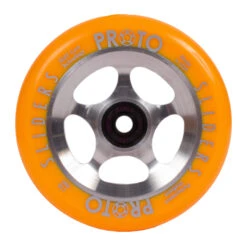 Proto Sliders 110mm -Ride Pro Shop STARBRIGHT ORANGE PRODUCT PHOTO 1 WHEEL scaled 69589.1647194961