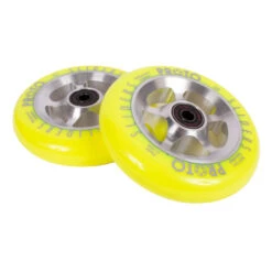 Proto Sliders 110mm -Ride Pro Shop STARBRIGHT YELLOW PRODUCT PHOTO 2 WHEELS scaled 72959.1647194961
